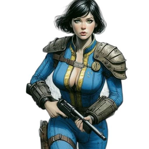 weapon, concept art, comic book art, fantasy art transparent PNG cut-out
