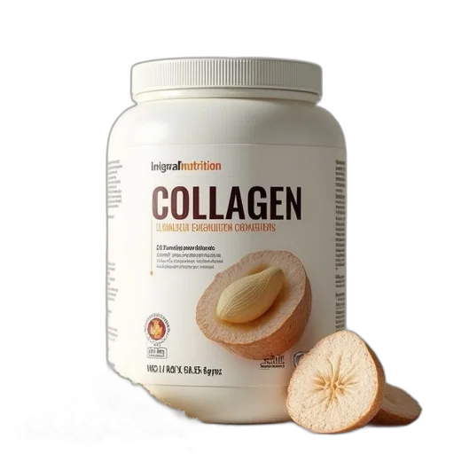 collagen, powder, 250, integral transparent PNG cut-out