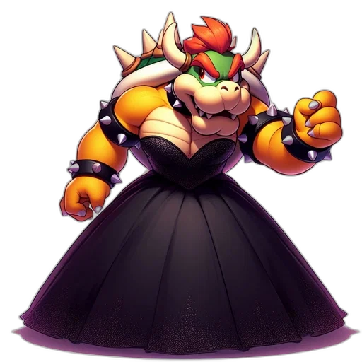 dress, crown, weapon, animal transparent PNG cut-out