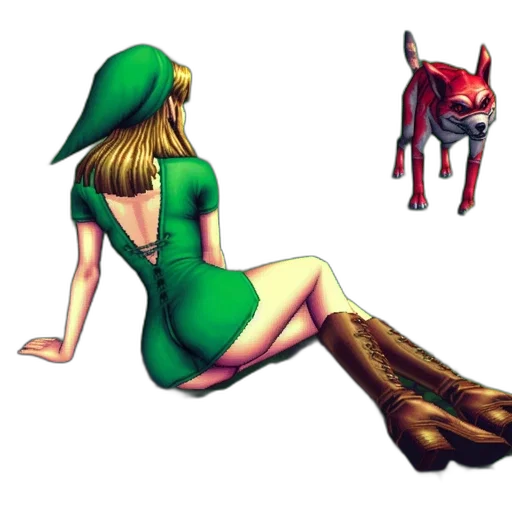 dress, creature, hat, animal transparent PNG cut-out