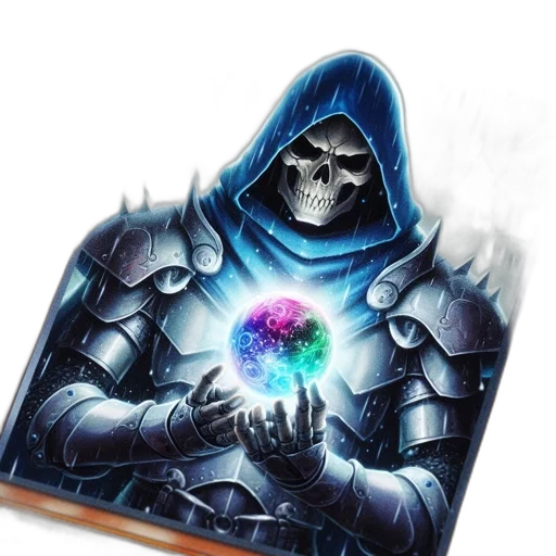 jacket, mask, weapon, staff transparent PNG cut-out