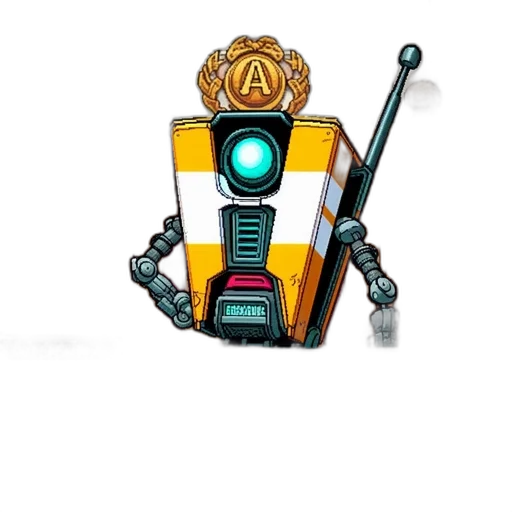 robot, staff, weapon, sword transparent PNG cut-out
