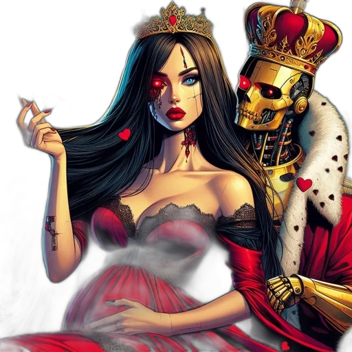 crown, jewelry, fantasy art, comic book art transparent PNG cut-out