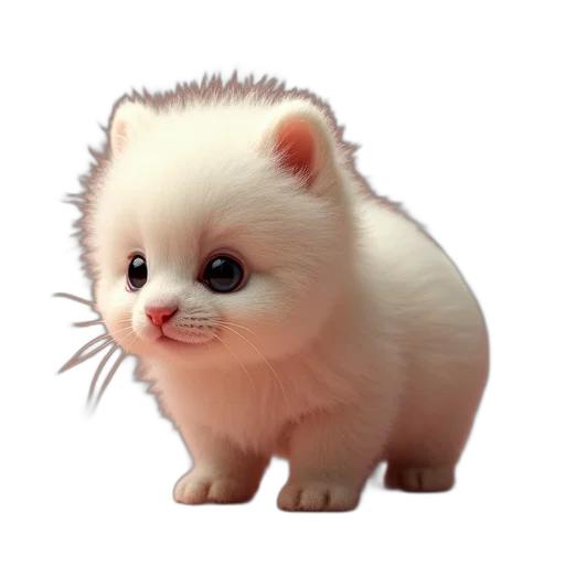 animal, creature, hair, staff transparent PNG cut-out