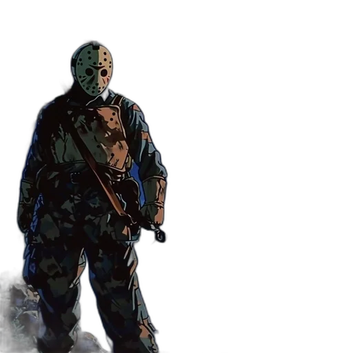 mask, concept art, comic book art, pixel art transparent PNG cut-out