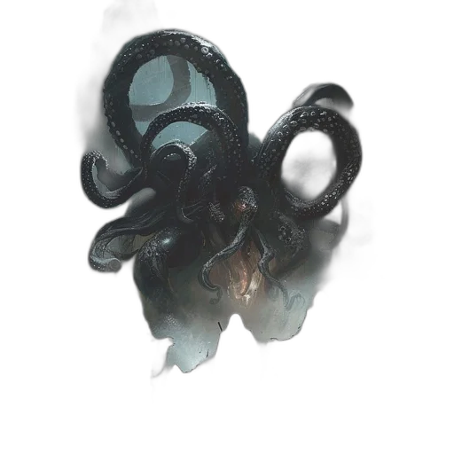 creature, mask, staff, hair transparent PNG cut-out