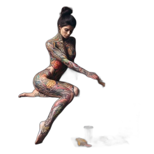 dress, concept art, 3d render, pixel art transparent PNG cut-out