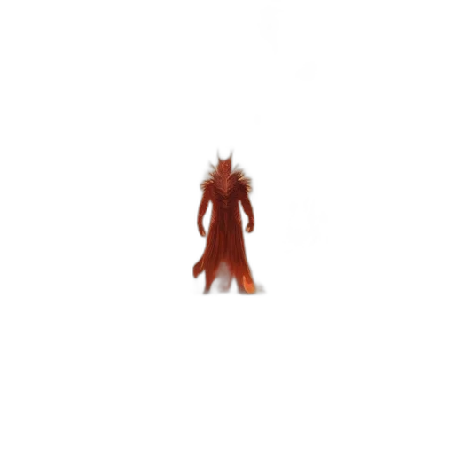 creature, dragon, staff, robot transparent PNG cut-out