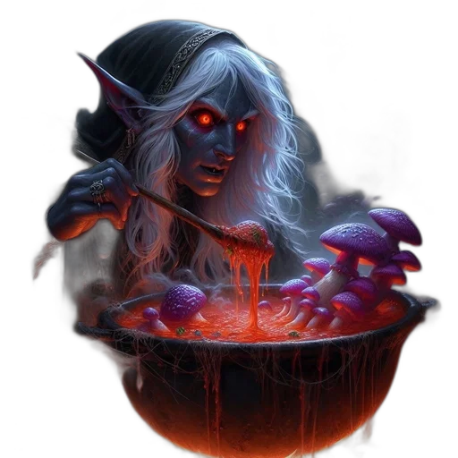 food, creature, dragon, staff transparent PNG cut-out