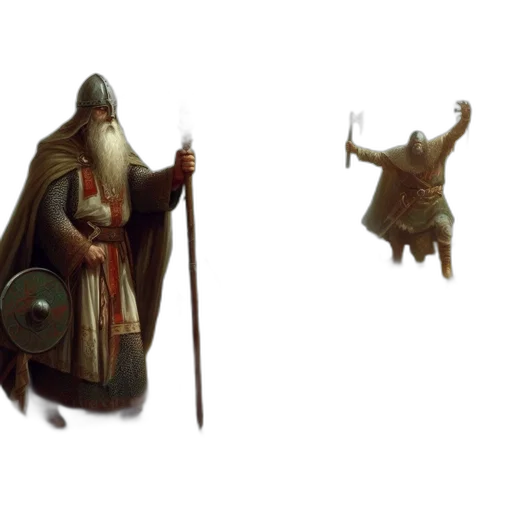 sword, creature, concept art, fantasy art transparent PNG cut-out