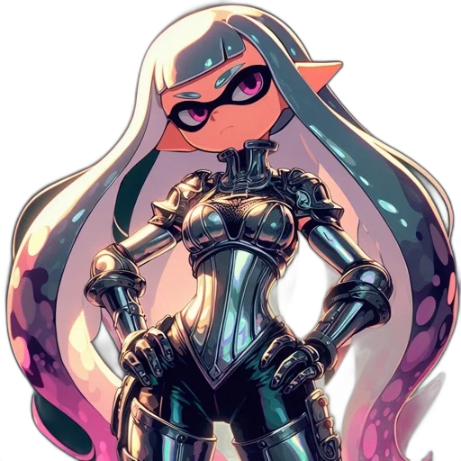 robot, weapon, dress, mask transparent PNG cut-out