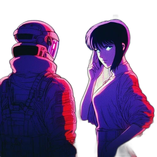 jacket, robot, mask, hat transparent PNG cut-out