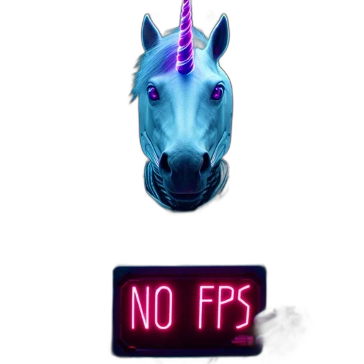 staff, vaporwave, 3d render, pixel art transparent PNG cut-out