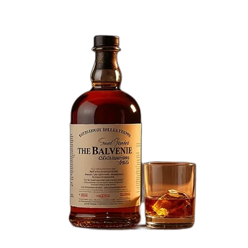 bottle, balvenie, doublewood, year transparent PNG cut-out