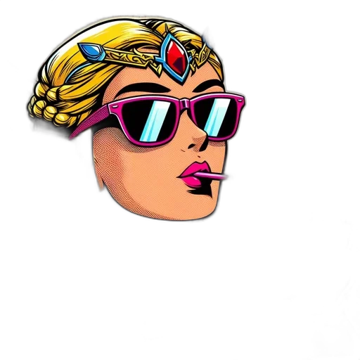 face, crown, mask, jewelry transparent PNG cut-out