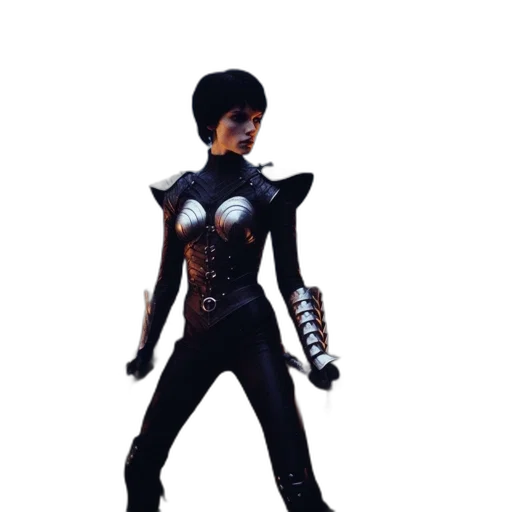 staff, weapon, robot, jacket transparent PNG cut-out