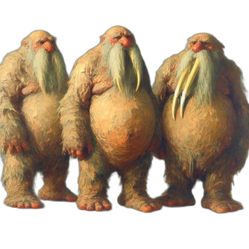 creature, animal, concept art, 3d render transparent PNG cut-out