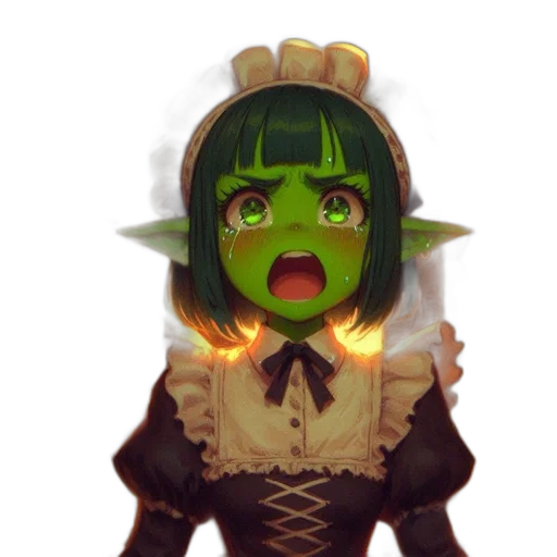 mask, face, creature, staff transparent PNG cut-out