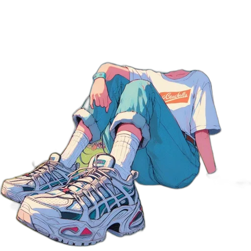 jacket, shoes, robot, creature transparent PNG cut-out