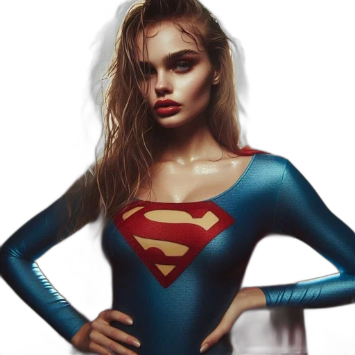 dress, jewelry, face, comic book art transparent PNG cut-out