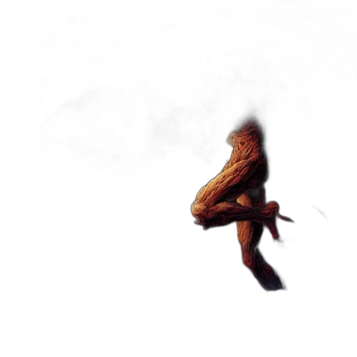 creature, dragon, animal, hair transparent PNG cut-out