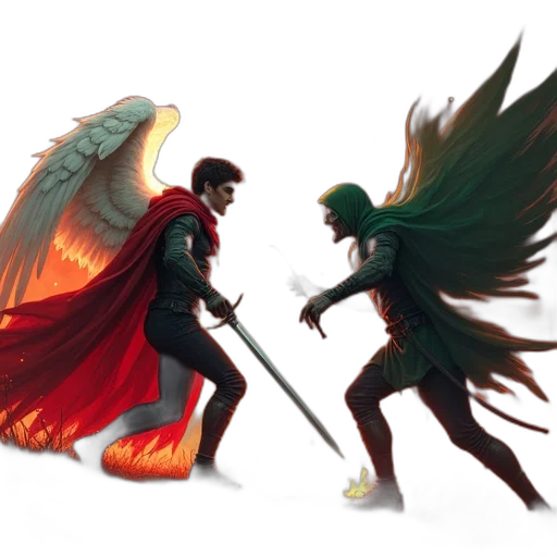 concept art, comic book art, fantasy art, pixel art transparent PNG cut-out