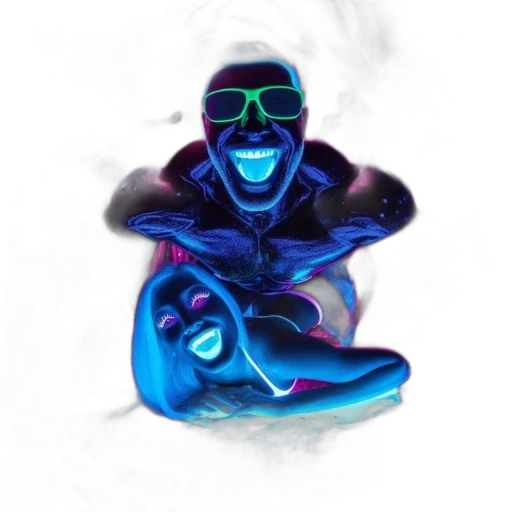 mask, jacket, robot, face transparent PNG cut-out