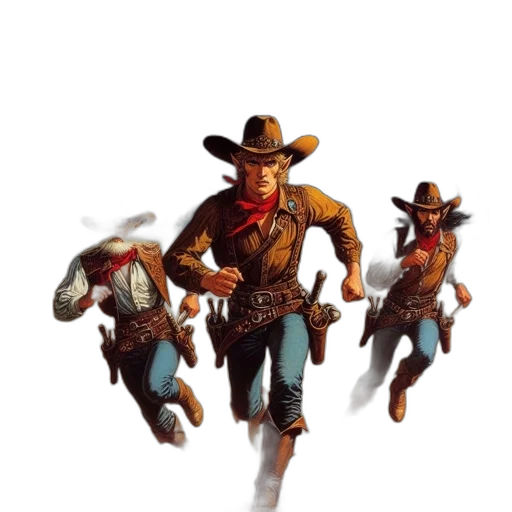 concept art, comic book art, fantasy art, pixel art transparent PNG cut-out