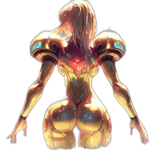 robot, dress, weapon, concept art transparent PNG cut-out