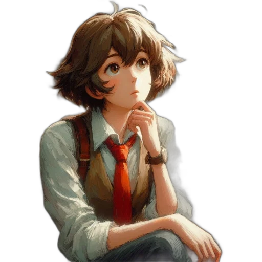 face, staff, dress, robot transparent PNG cut-out