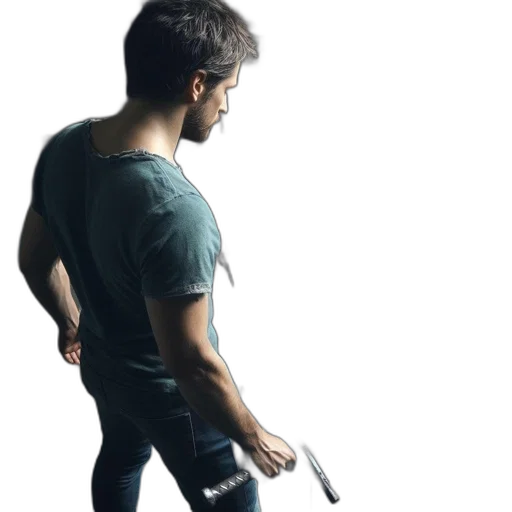 staff, weapon, sword, robot transparent PNG cut-out