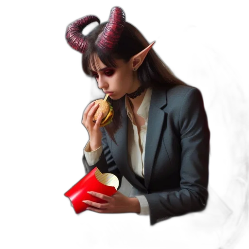 dragon, food, jacket, concept art transparent PNG cut-out