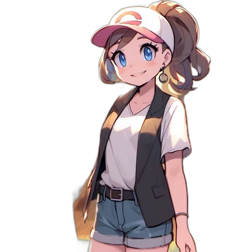 hat, staff, jacket, creature transparent PNG cut-out