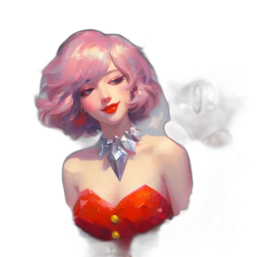 crown, jewelry, dress, face transparent PNG cut-out