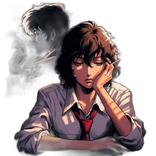 face, mask, concept art, comic book art transparent PNG cut-out