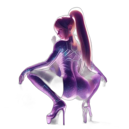 dress, shoes, robot, hair transparent PNG cut-out