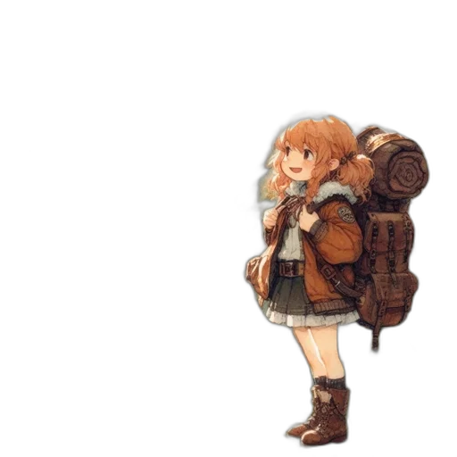 jacket, weapon, staff, animal transparent PNG cut-out