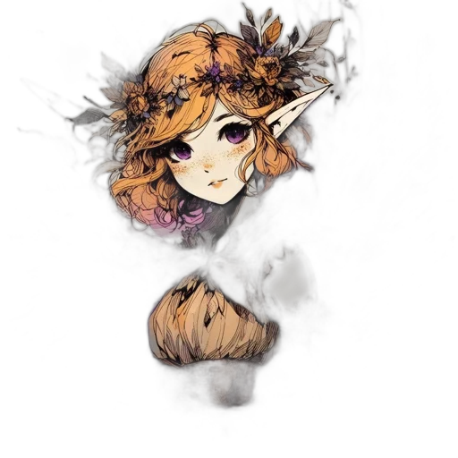 crown, mask, staff, face transparent PNG cut-out