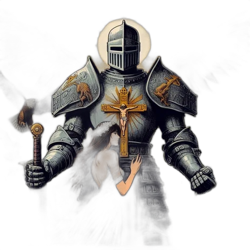 sword, robot, weapon, mask transparent PNG cut-out