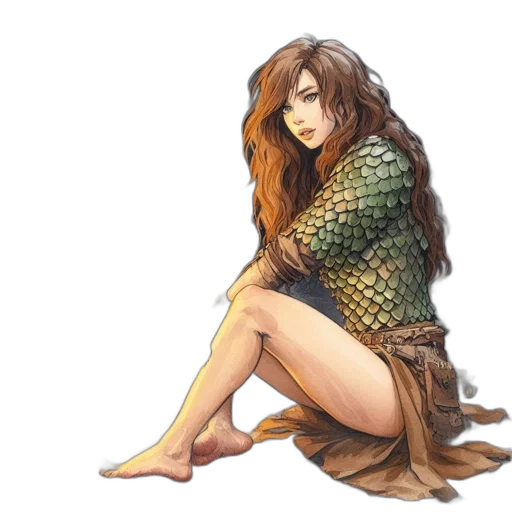 dress, fantasy art, concept art, pixel art transparent PNG cut-out