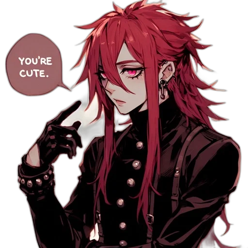 jacket, anime, pixel art, concept art transparent PNG cut-out