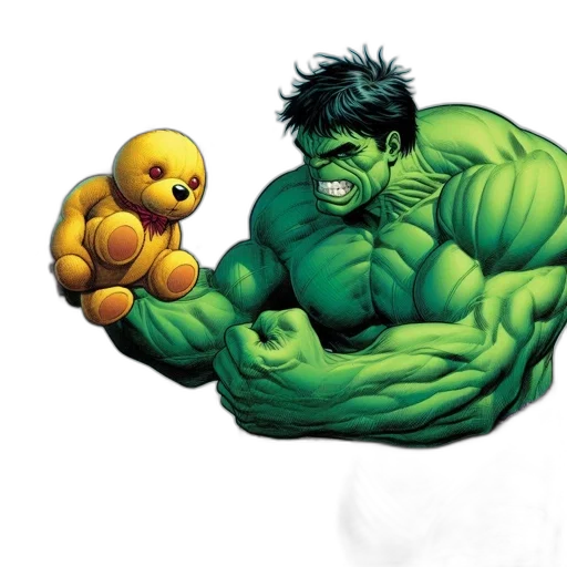 comic book art, concept art, photorealistic, 3d render transparent PNG cut-out