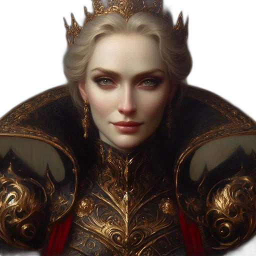 crown, face, dragon, jewelry transparent PNG cut-out