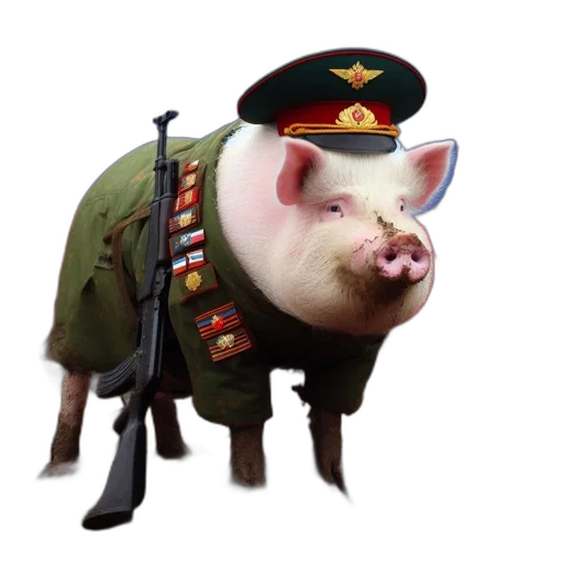 animal, hat, weapon, staff transparent PNG cut-out