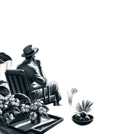 furniture, hat, concept art, comic book art transparent PNG cut-out