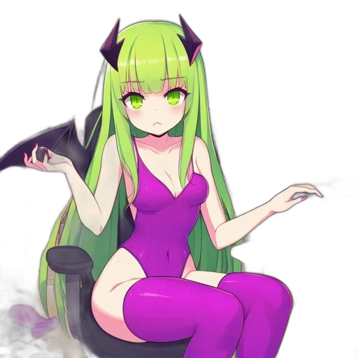 dragon, creature, dress, staff transparent PNG cut-out