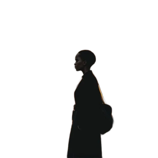 dress, staff, jacket, face transparent PNG cut-out