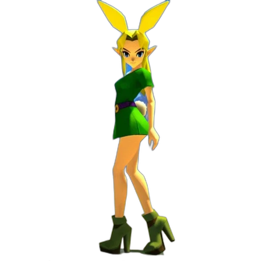 dress, animal, staff, creature transparent PNG cut-out
