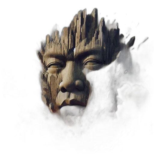 face, mask, creature, dragon transparent PNG cut-out