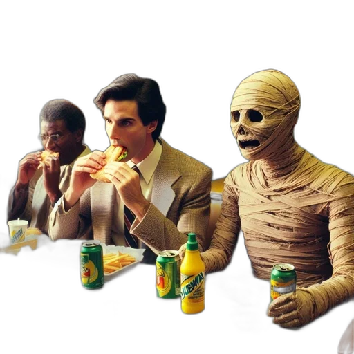 food, robot, creature, concept art transparent PNG cut-out